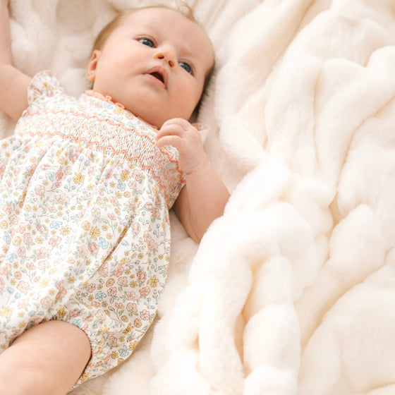 Enchanted Meadows Smocked Bubble - Magnolia BabyBubble
