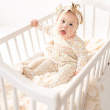  Enchanted Meadows Smocked Footie - Magnolia BabyFootie