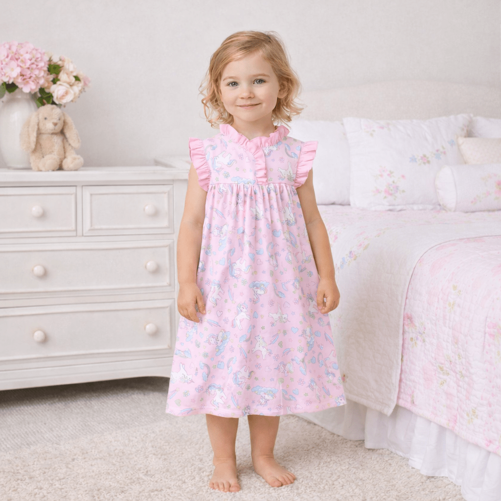 Enchanted Unicorns Flutters Nightdress - Magnolia BabyNightdress