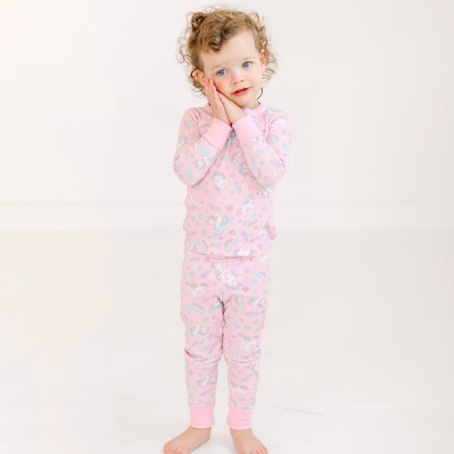 Enchanted Unicorns Long Pajamas - Magnolia BabyLong Pajamas