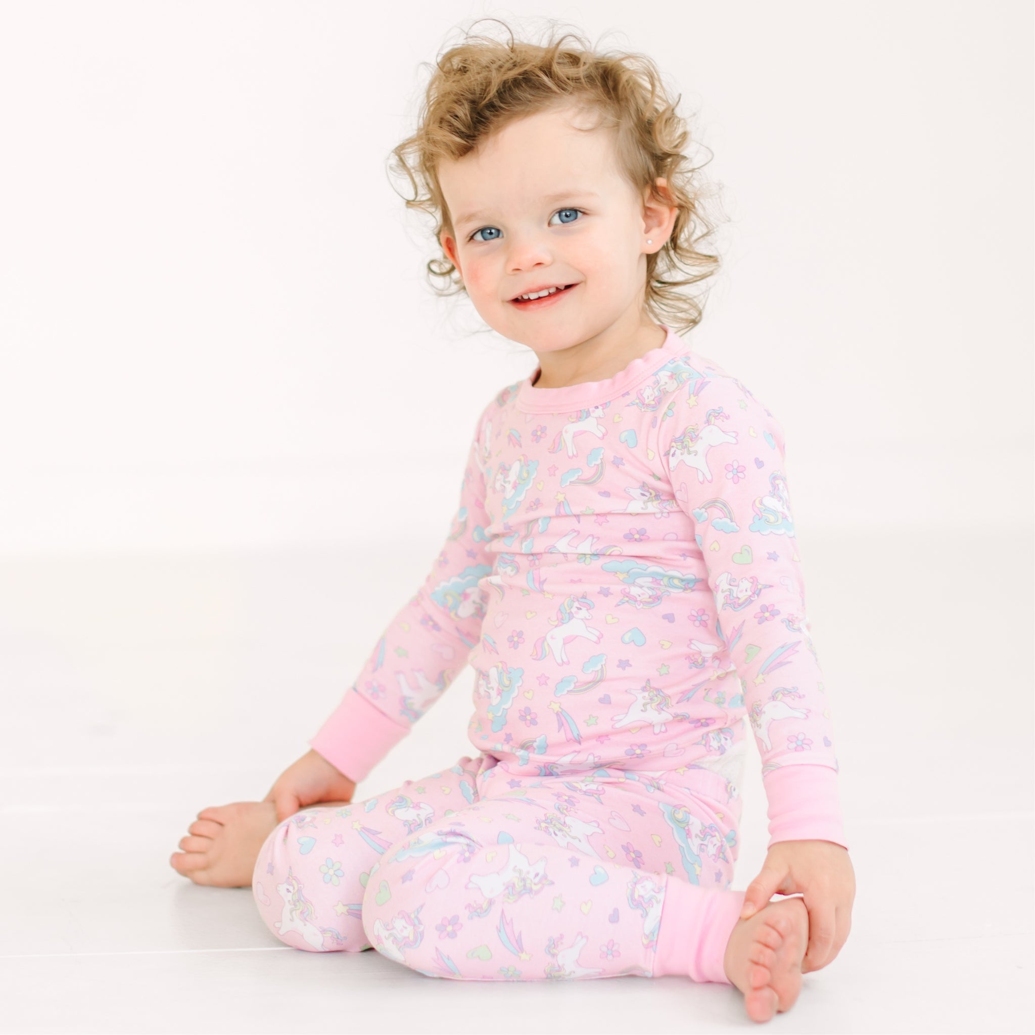 Enchanted Unicorns Long Pajamas - Magnolia BabyLong Pajamas