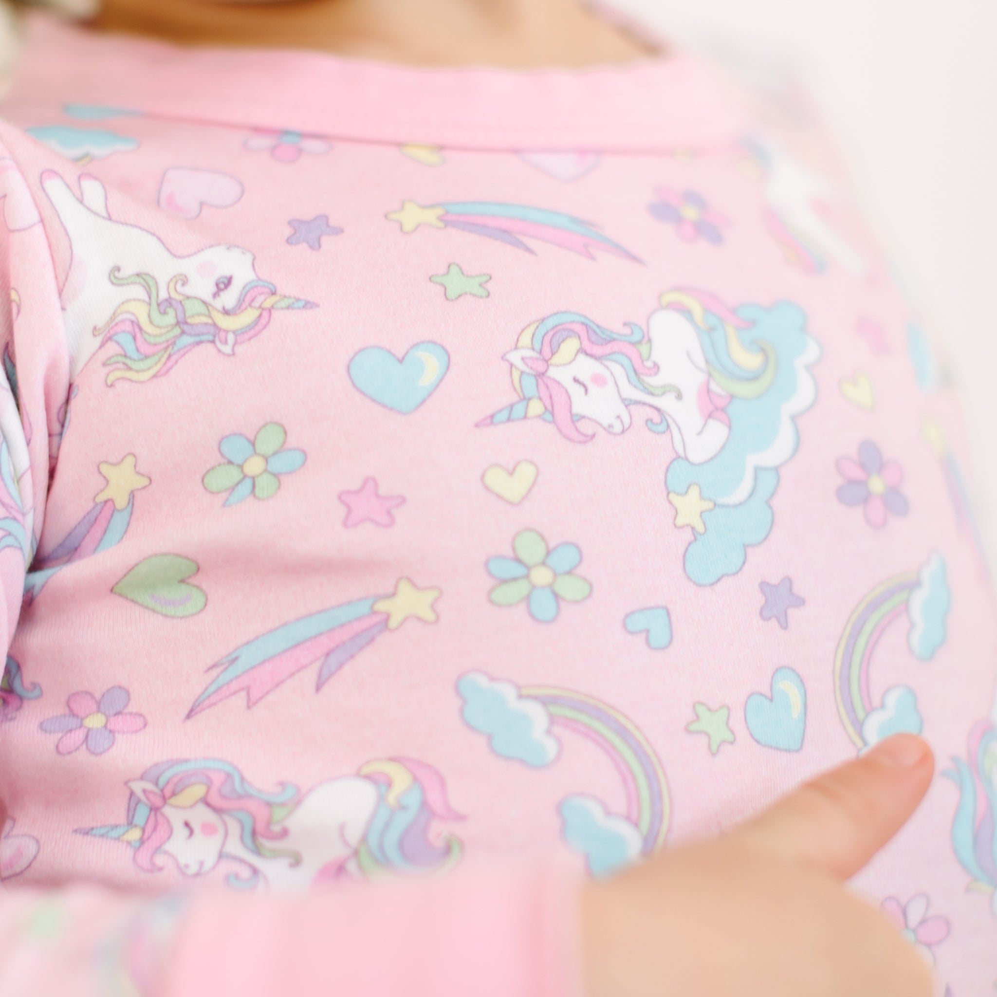 Enchanted Unicorns Long Pajamas - Magnolia BabyLong Pajamas