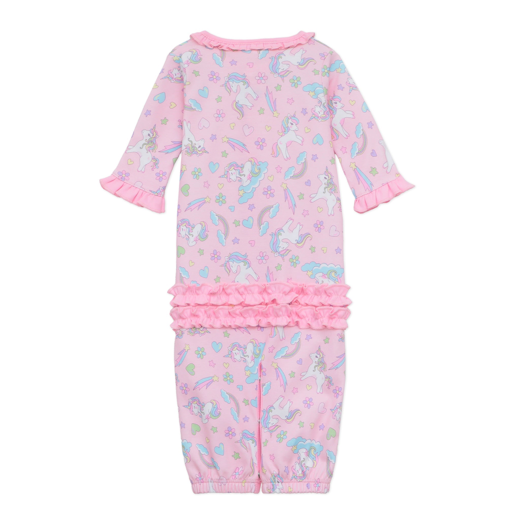 Enchanted Unicorns Ruffle Converter - Magnolia BabyConverter Gown