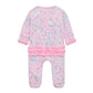 Enchanted Unicorns Ruffle Zip Footie - Magnolia BabyFootie