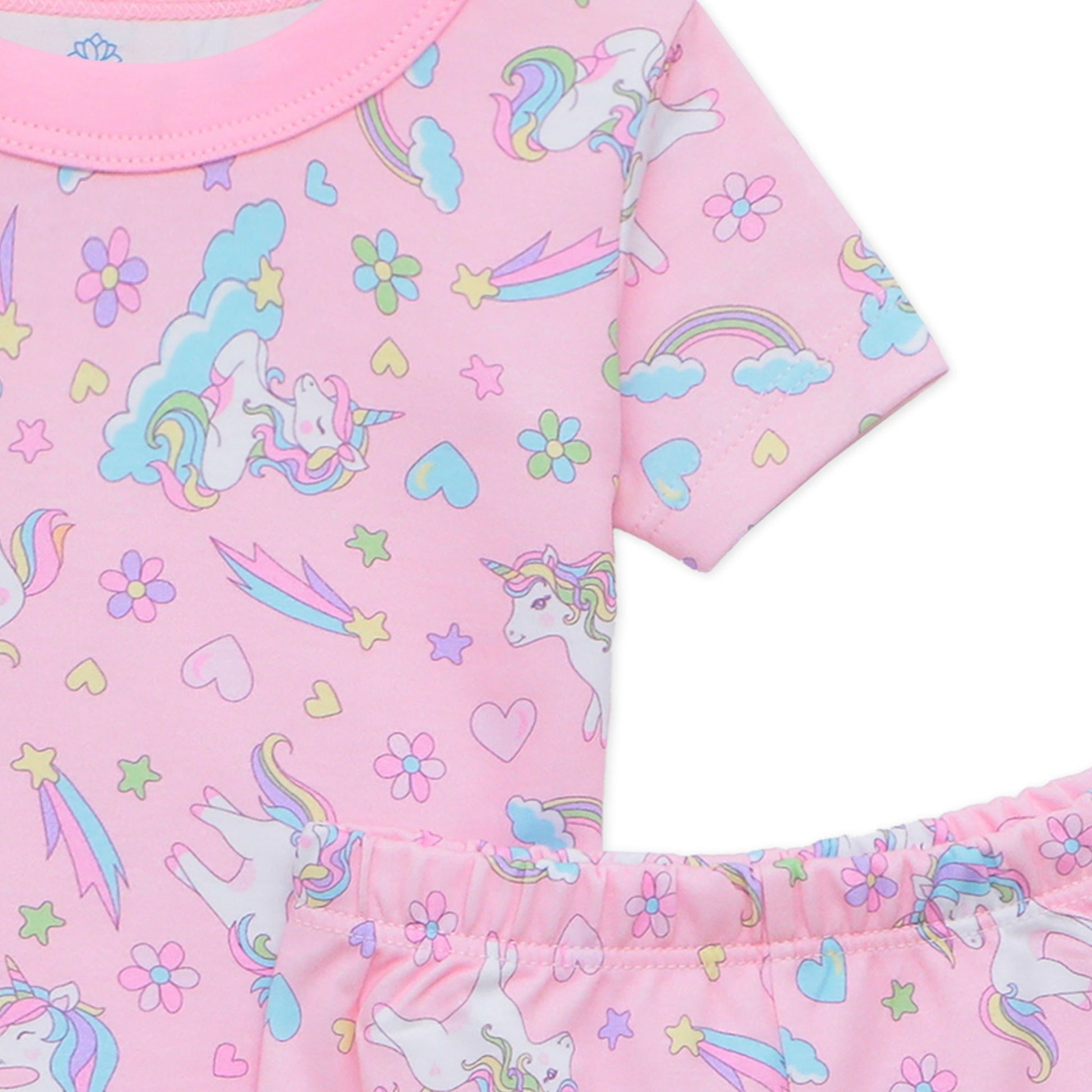 Enchanted Unicorns Short Pajamas - Magnolia BabyShort Pajamas