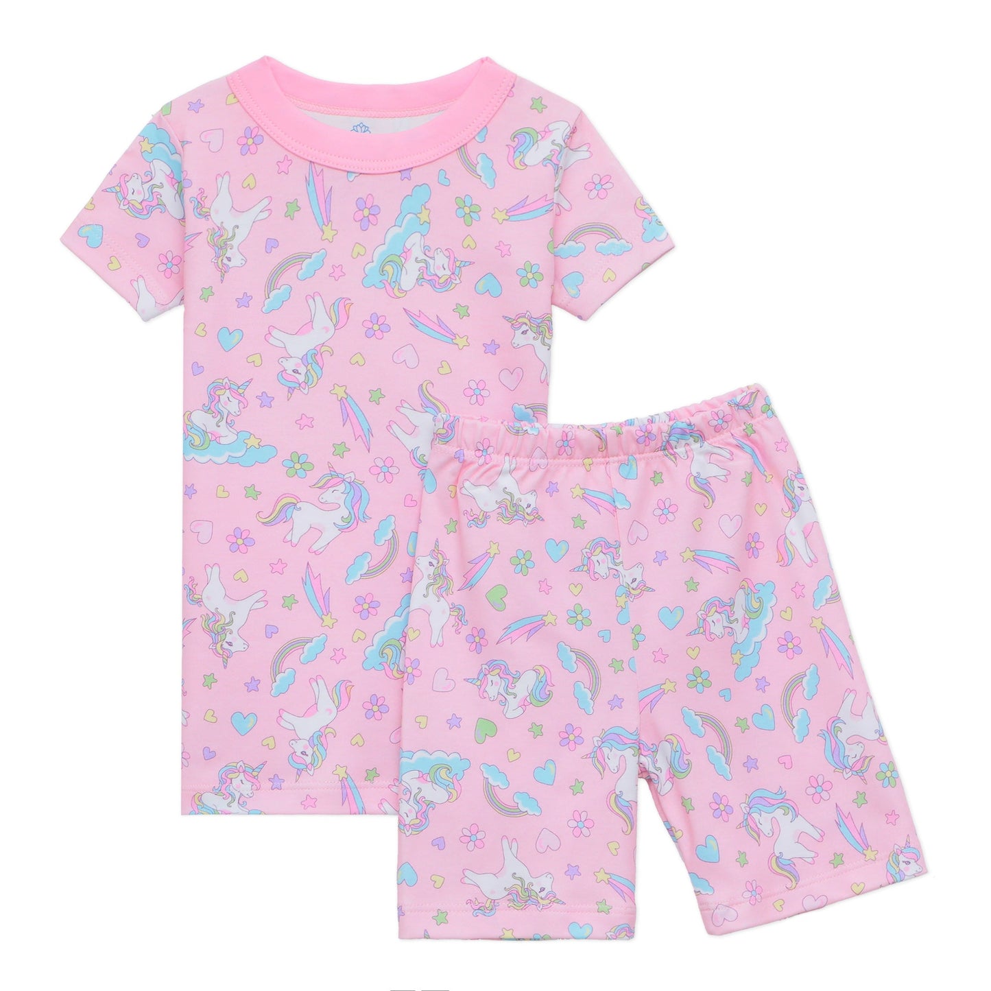 Enchanted Unicorns Short Pajamas - Magnolia BabyShort Pajamas