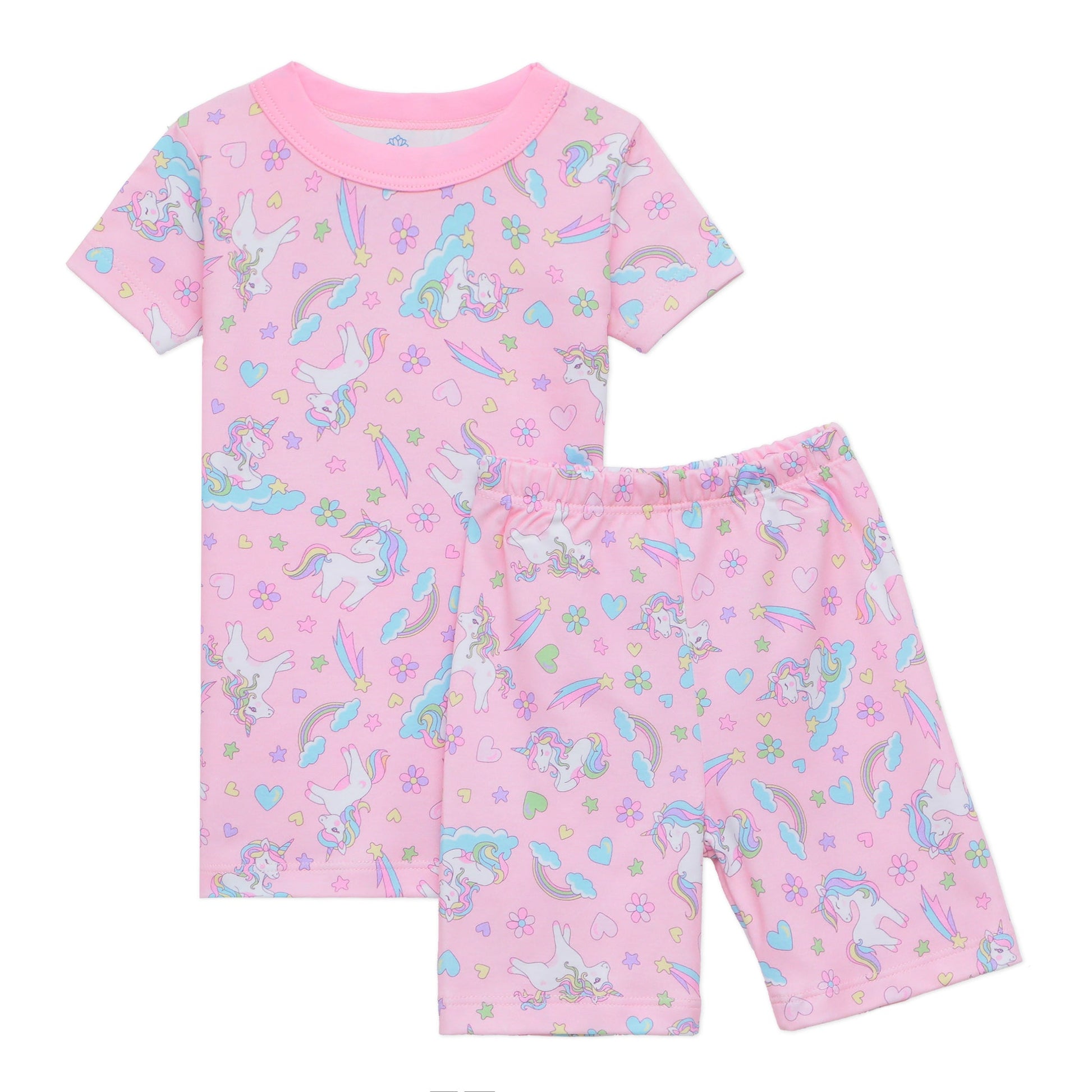 Enchanted Unicorns Short Pajamas - Magnolia BabyShort Pajamas