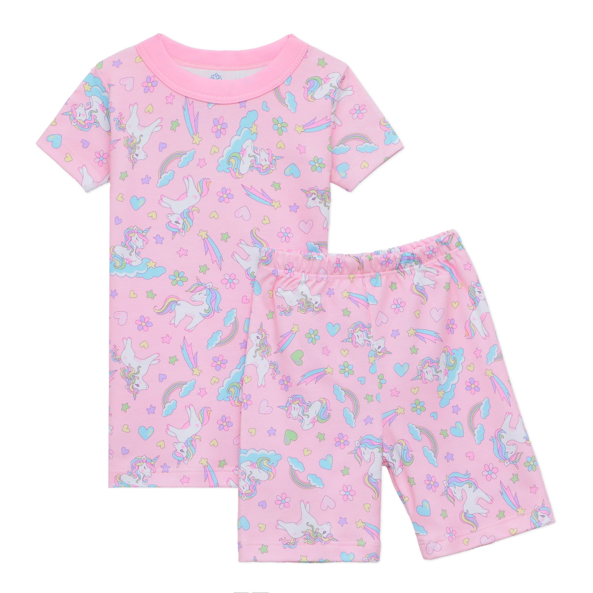 Enchanted Unicorns Short Pajamas - Magnolia BabyShort Pajamas
