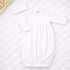 Essentials Baby Joy Gown and Hat Set - Yellow Trim - Magnolia BabyGift Set