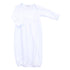 Essentials Blue Trim Gown - Magnolia BabyGown