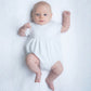 Essentials Bubble - White with Blue Trim - Magnolia BabyBubble
