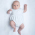 Essentials Bubble - White with Blue Trim - Magnolia BabyBubble