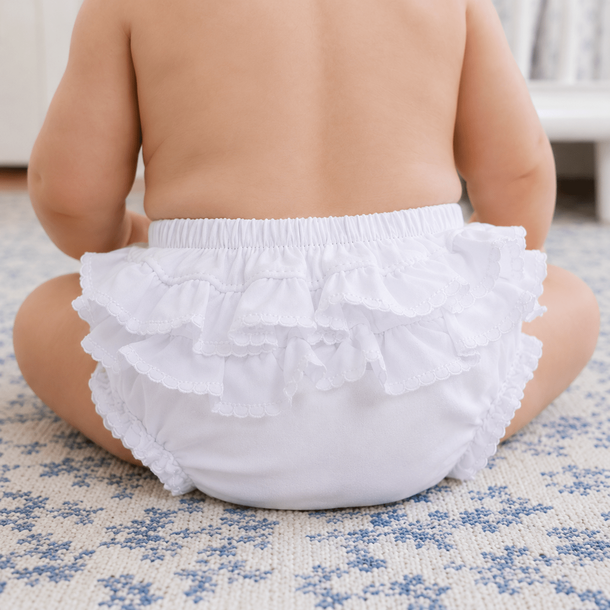 Essentials Diaper Cover with White Trim - Magnolia BabyDiaper Cover