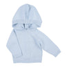 Essentials Knits Blue Hooded Zip Pullover - Magnolia BabyKnits