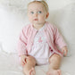 Essentials Knits Cardigan - Pink - Magnolia BabyKnits