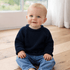 Essentials Knits Navy Raglan Sweater - Magnolia BabyKnits
