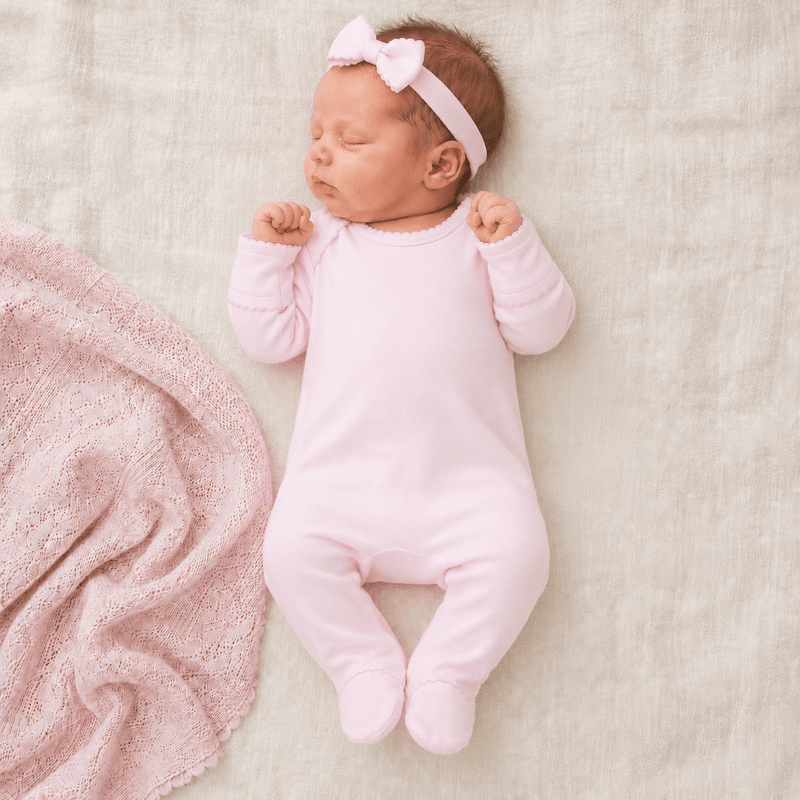 Magnolia Baby_Essentials Lap Footie - Pink_1