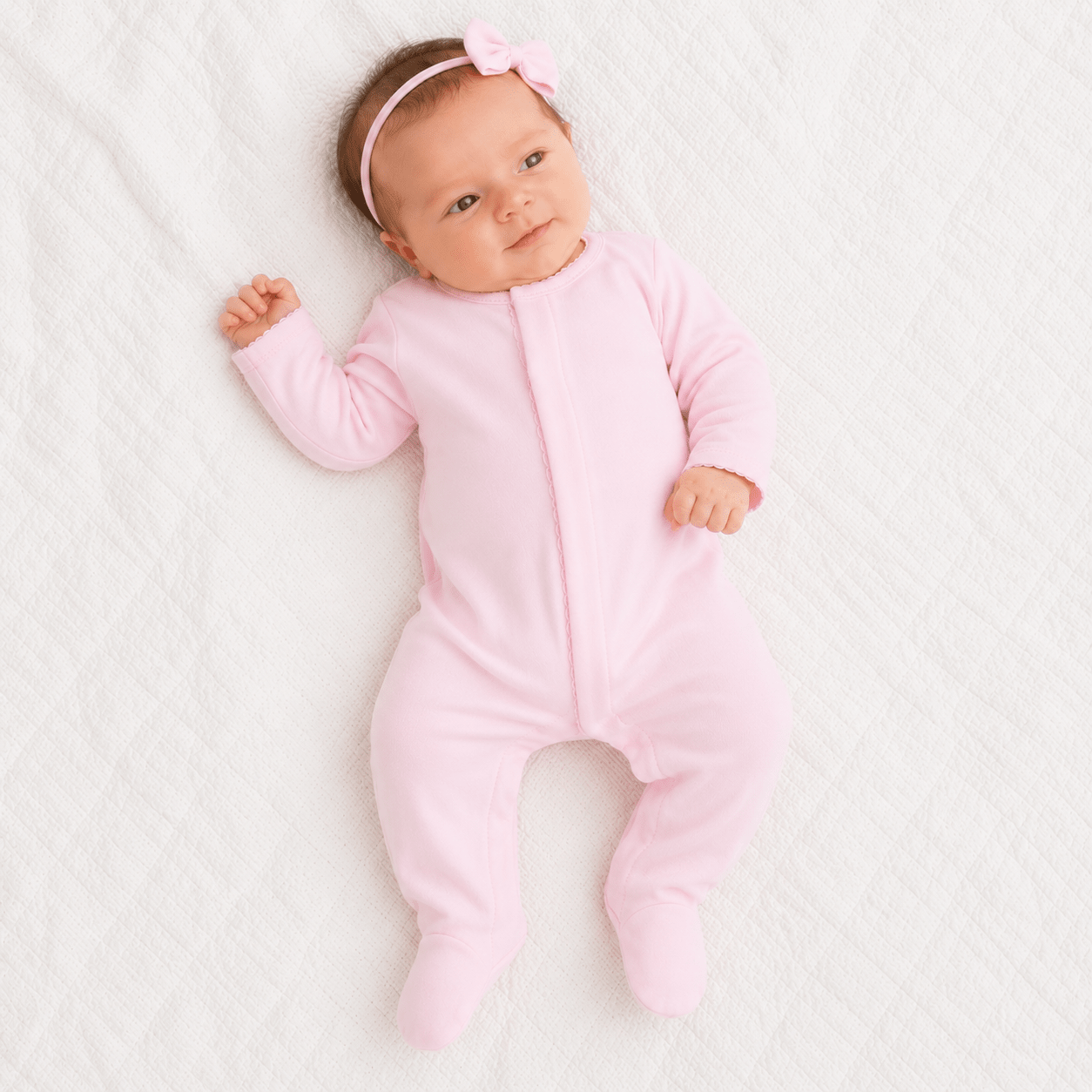 Magnolia Baby_Essentials Pink Footie_3