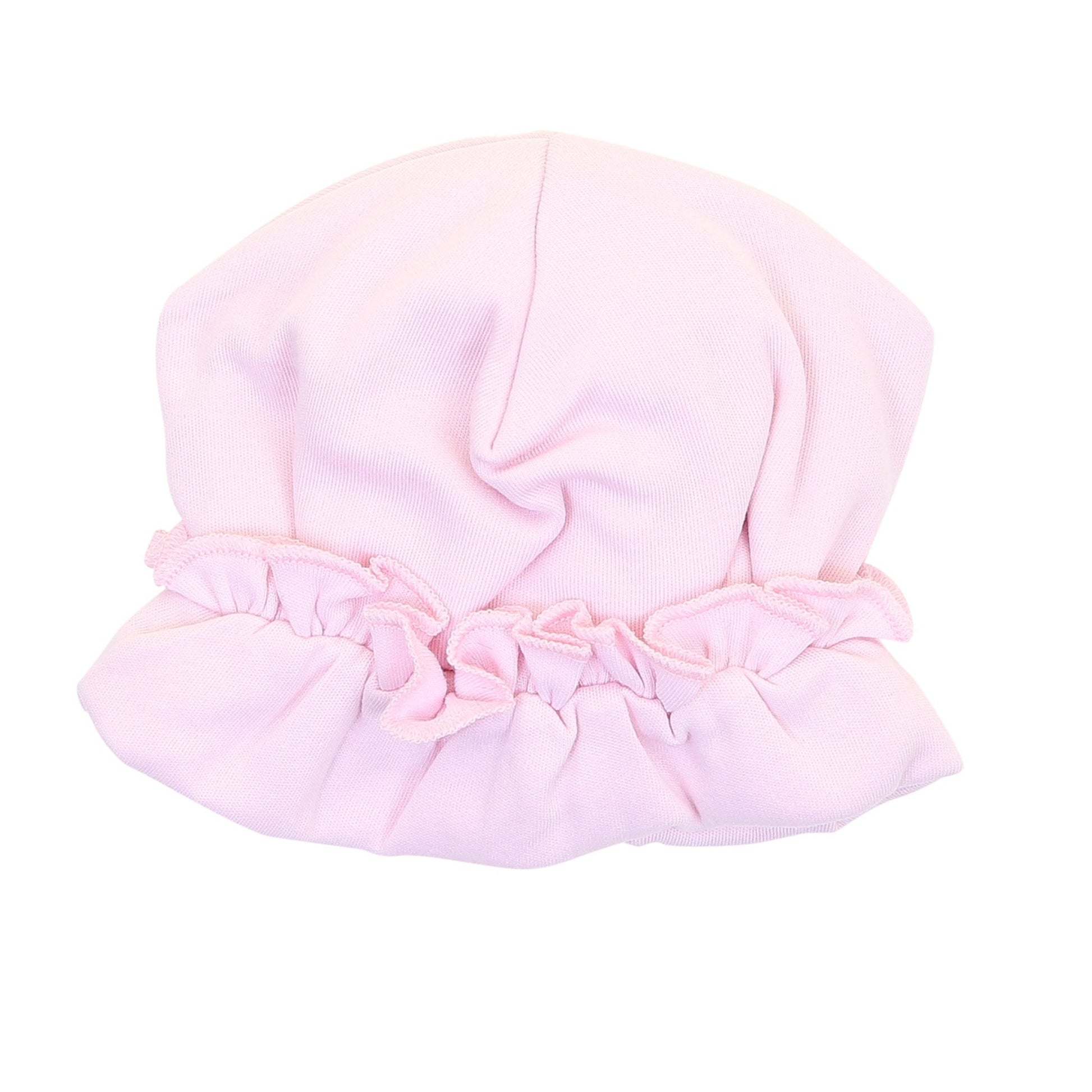 Essentials Pink Ruffle Hat - Magnolia BabyHat