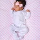 Essentials Pink Trim Footie - Magnolia BabyFootie