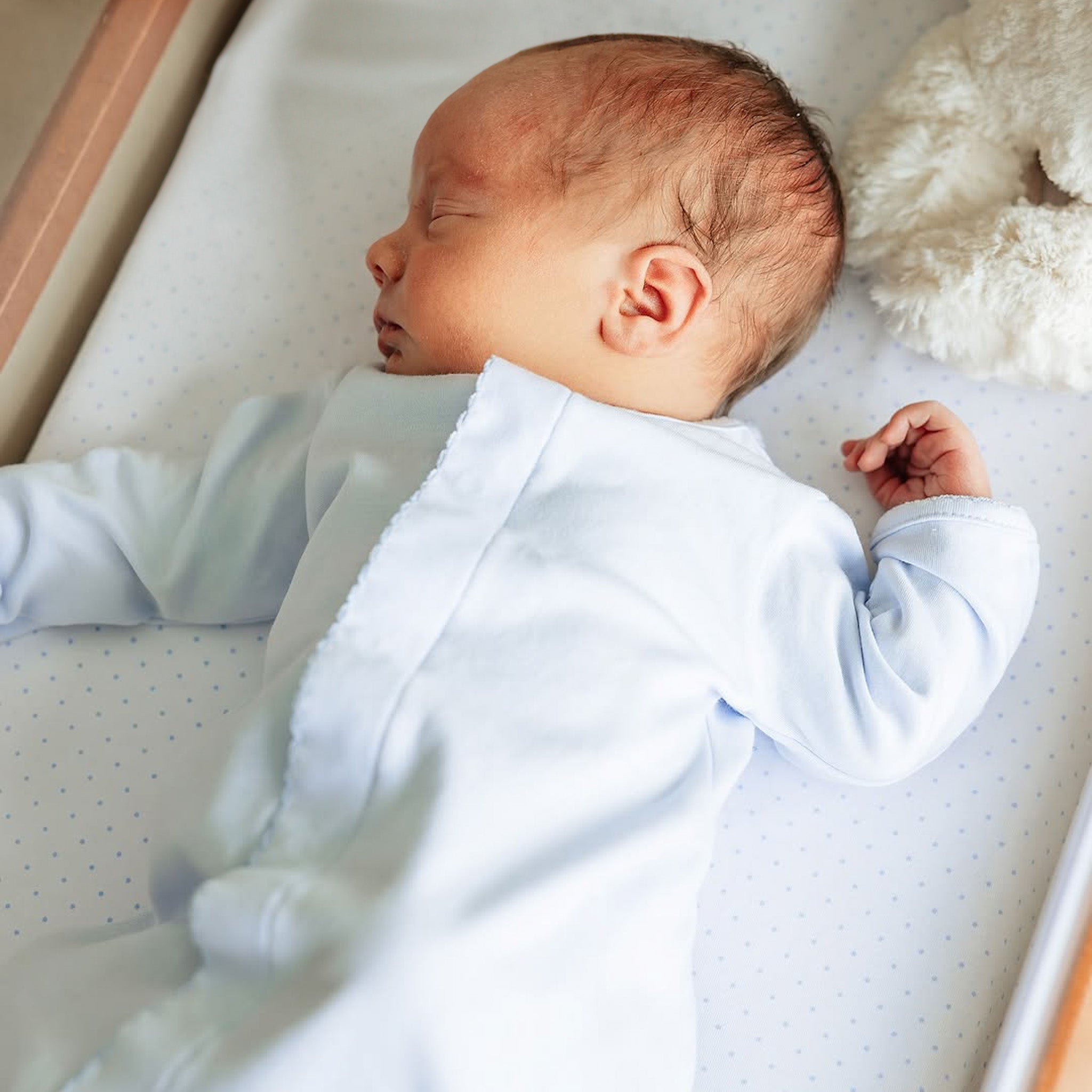 Essentials Solid Blue Converter - Magnolia BabyConverter Gown