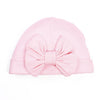 Essentials Solid Bow Hat - Pink - Magnolia BabyHat