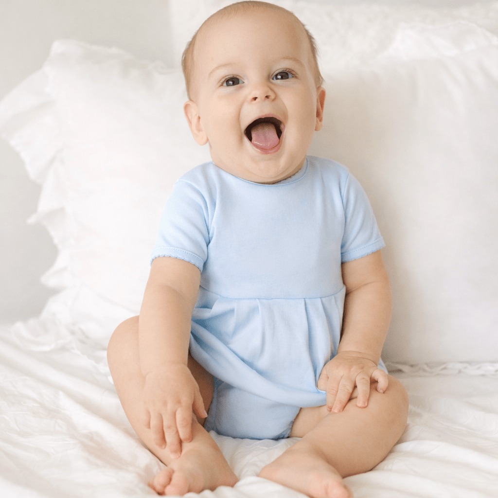 Essentials Solid Bubble - Blue - Magnolia BabyBubble