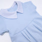 Essentials Solid Collared Bubble - Blue - Magnolia BabyBubble