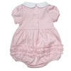 Essentials Solid Collared Ruffle Bubble - Pink - Magnolia BabyBubble