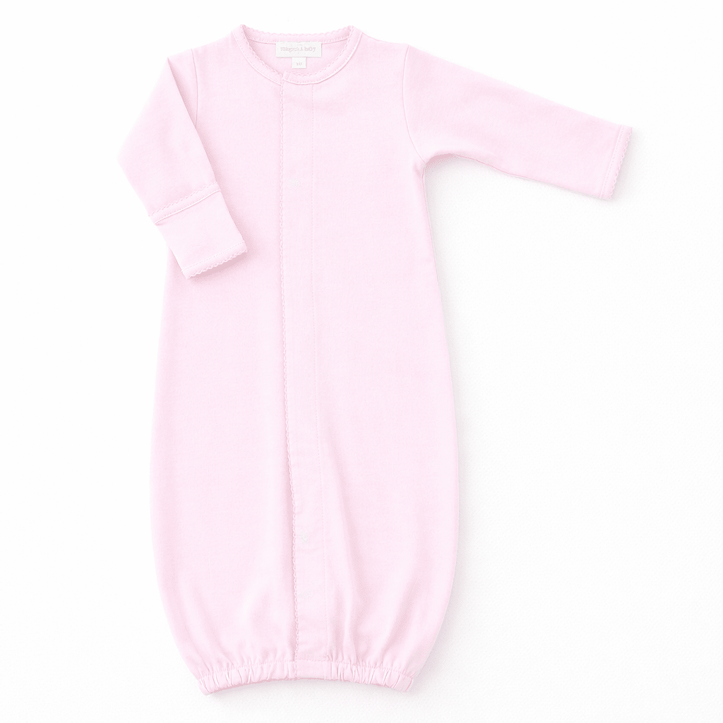 Essentials Solid Pink Converter - Magnolia BabyConverter Gown