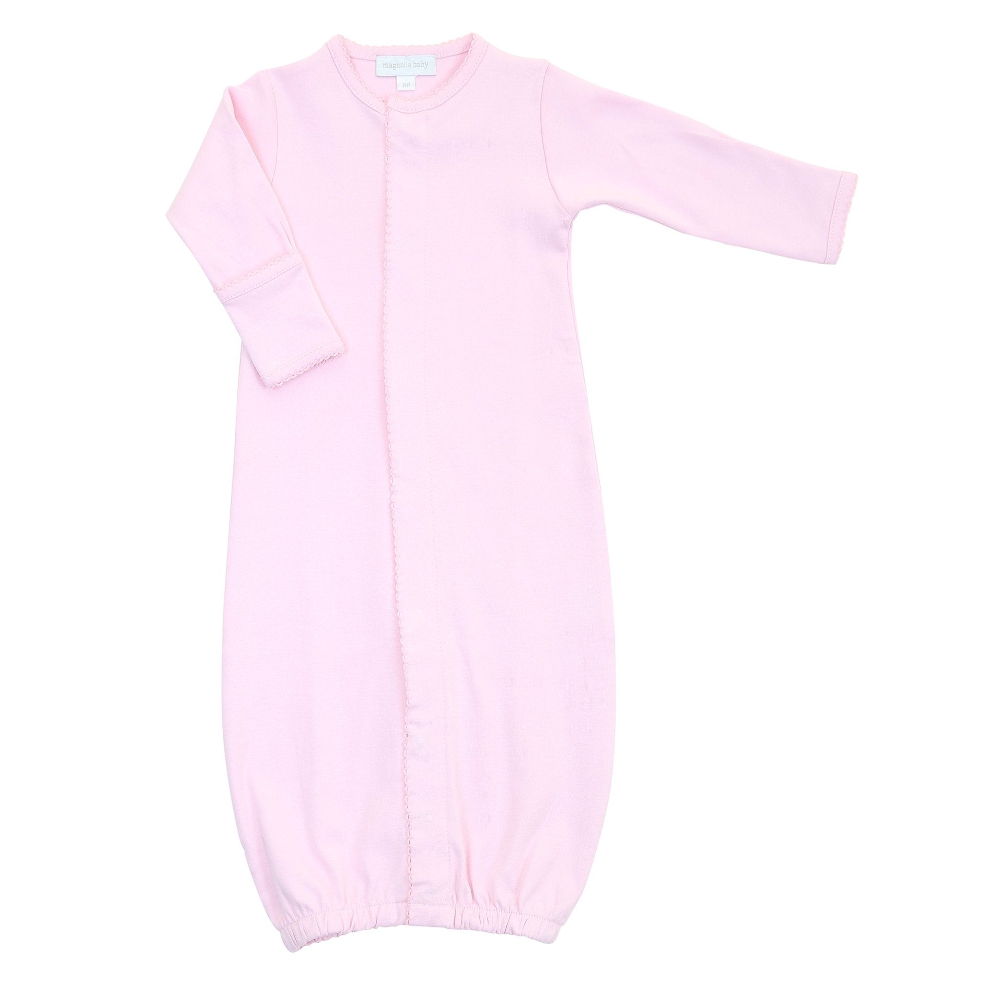 Essentials Solid Pink Converter - Magnolia BabyConverter Gown