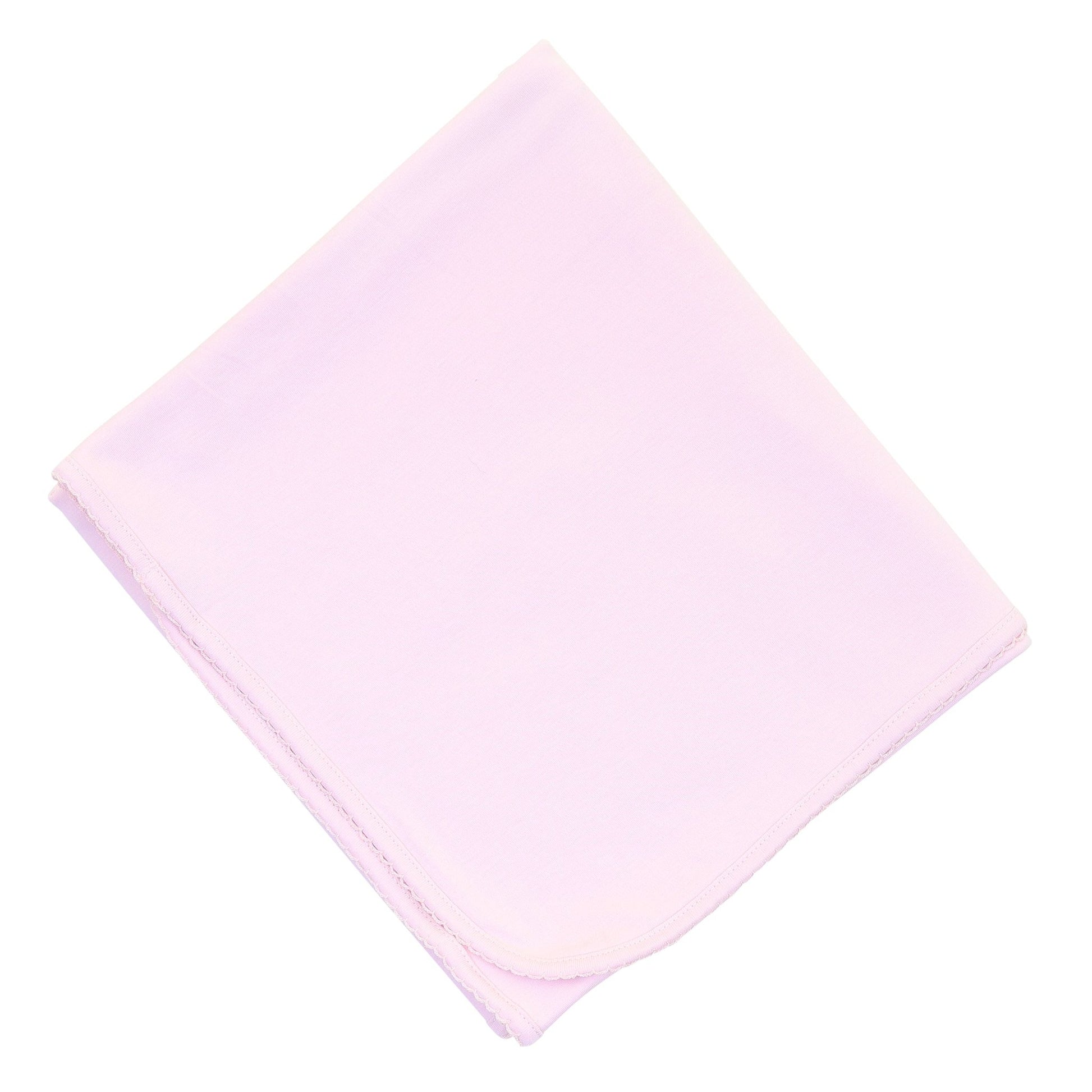 Essentials Solid Pink Receiving Blanket - Magnolia BabyReceiving Blanket
