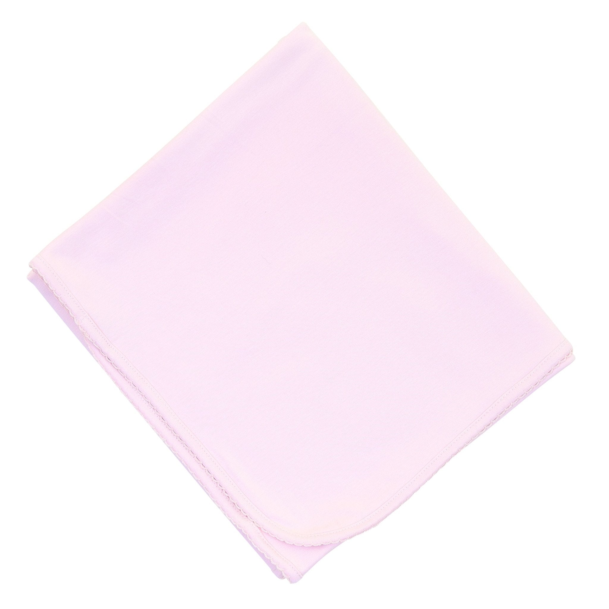 Essentials Solid Pink Receiving Blanket - Magnolia BabyReceiving Blanket
