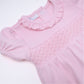 Essentials Solid Smocked Bubble - Pink - Magnolia BabyBubble