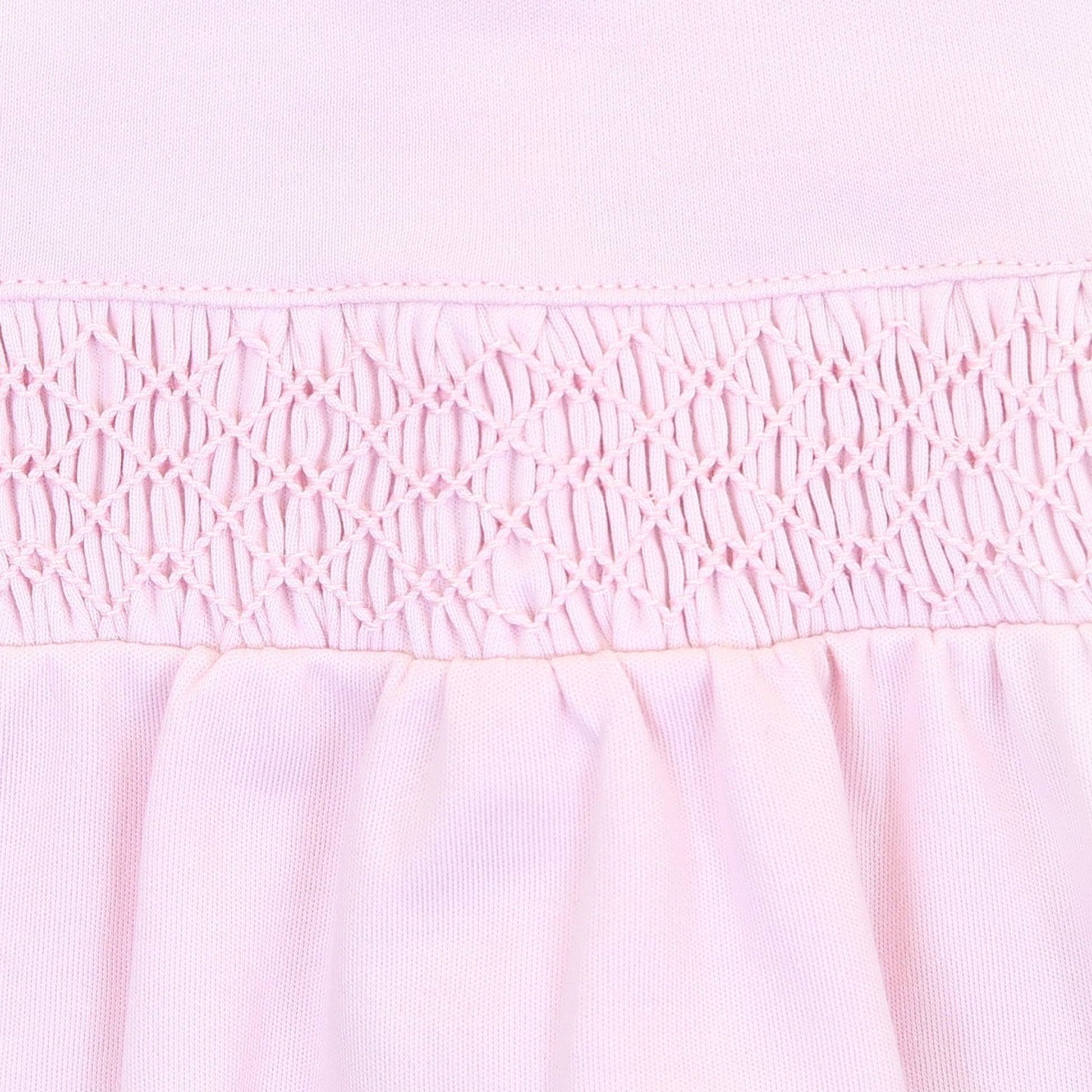 Essentials Solid Smocked Gown - Pink - Magnolia BabyGown