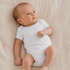 Magnolia Baby_Essentials White Bodysuit with Blue Trim_1