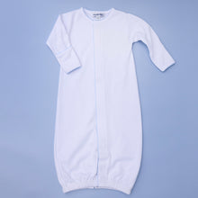 Essentials White Converter with Blue Trim - Magnolia BabyConverter Gown