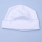 Essentials White Hat with Blue Trim - Magnolia BabyHat