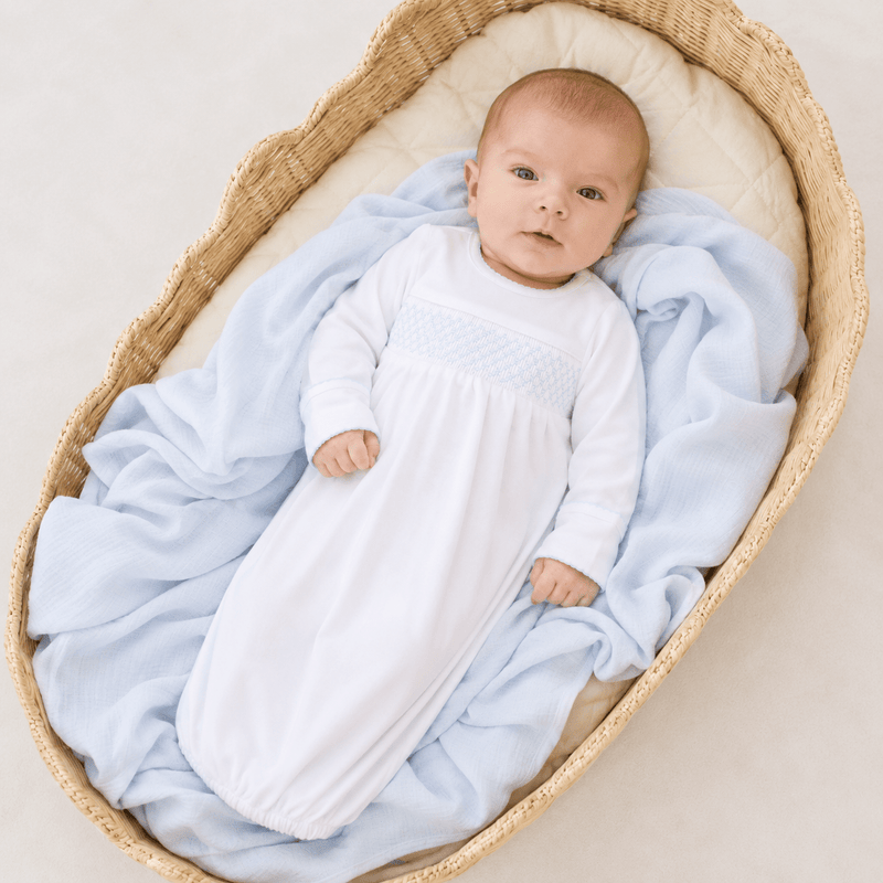 First Weeks Layette · Blue Essentials · Curated by You