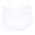 Essentials White Trim Ruffle Bib - Magnolia BabyBib