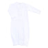 Essentials White Trim Ruffle Converter - Magnolia BabyConverter Gown