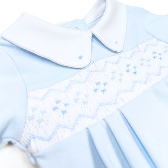 Ethan Smocked Bubble - Magnolia BabyBubble