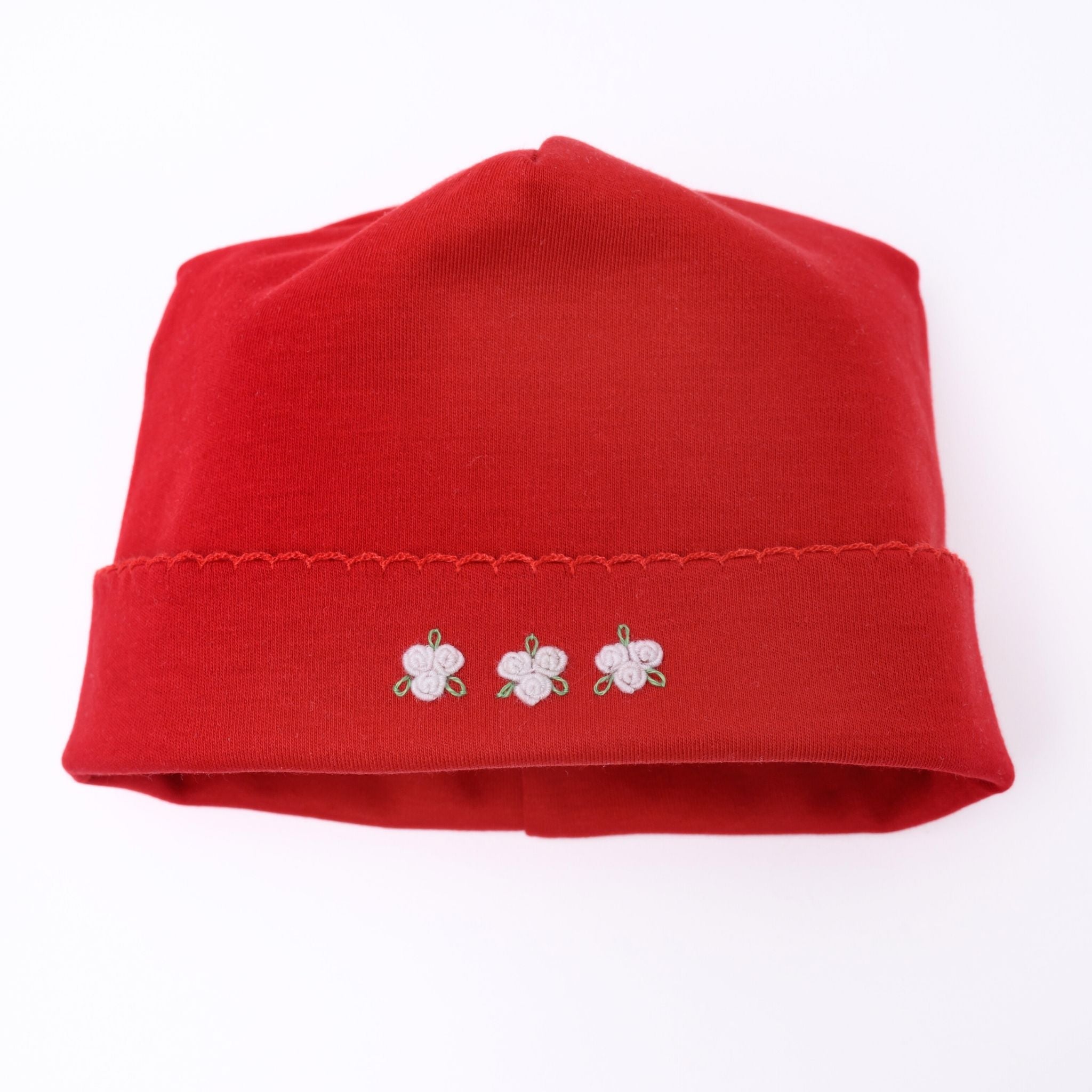 Eve Classics Embroidered Hat - Red - Magnolia BabyHat
