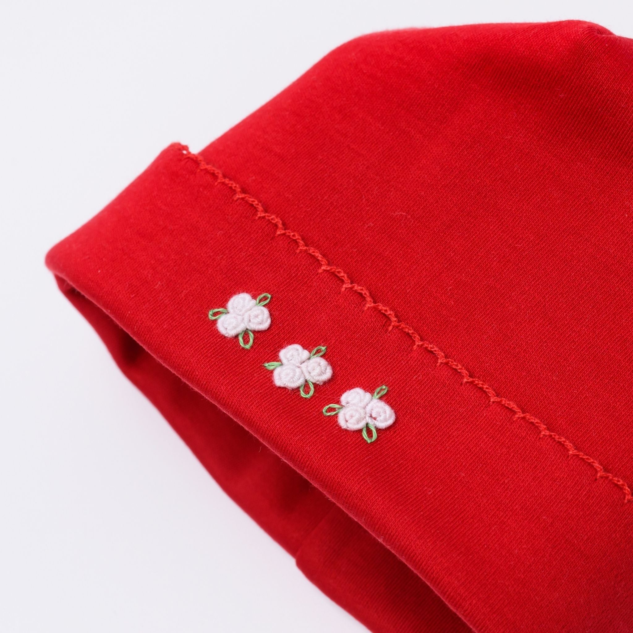 Eve Classics Embroidered Hat - Red - Magnolia BabyHat