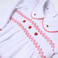 Eve Classics Smocked Long Sleeve Diaper Cover Set - Red - Magnolia BabyDiaper Cover