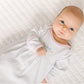 Evelyn's Classics Hand - Embroidered Gathered Gown - Magnolia BabyGown