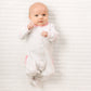 Evelyn's Classics Hand - Embroidered Ruffle Footie - Magnolia BabyFootie