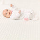 Evelyn's Classics Hand - Embroidered Ruffle Footie - Magnolia BabyFootie