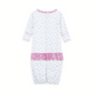 Evelyn's Classics Print Ruffle Converter - Magnolia BabyConverter Gown