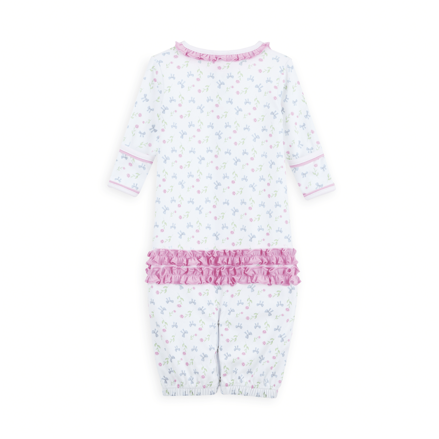 Evelyn's Classics Print Ruffle Converter - Magnolia BabyConverter Gown